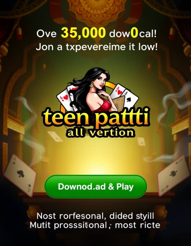 Teen Patti Gold Download Apk Banner